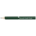 Round Wooden Golf Pencil